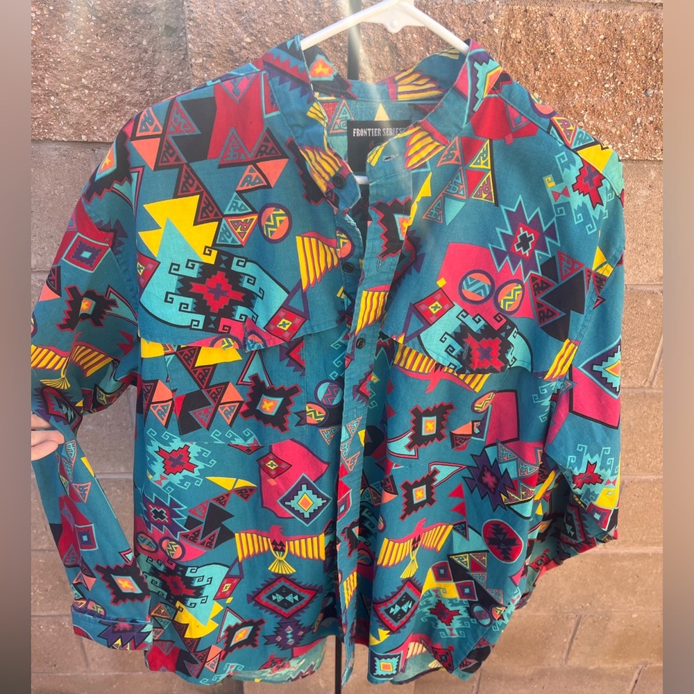 Vintage Frontier Series Button Up (XL)